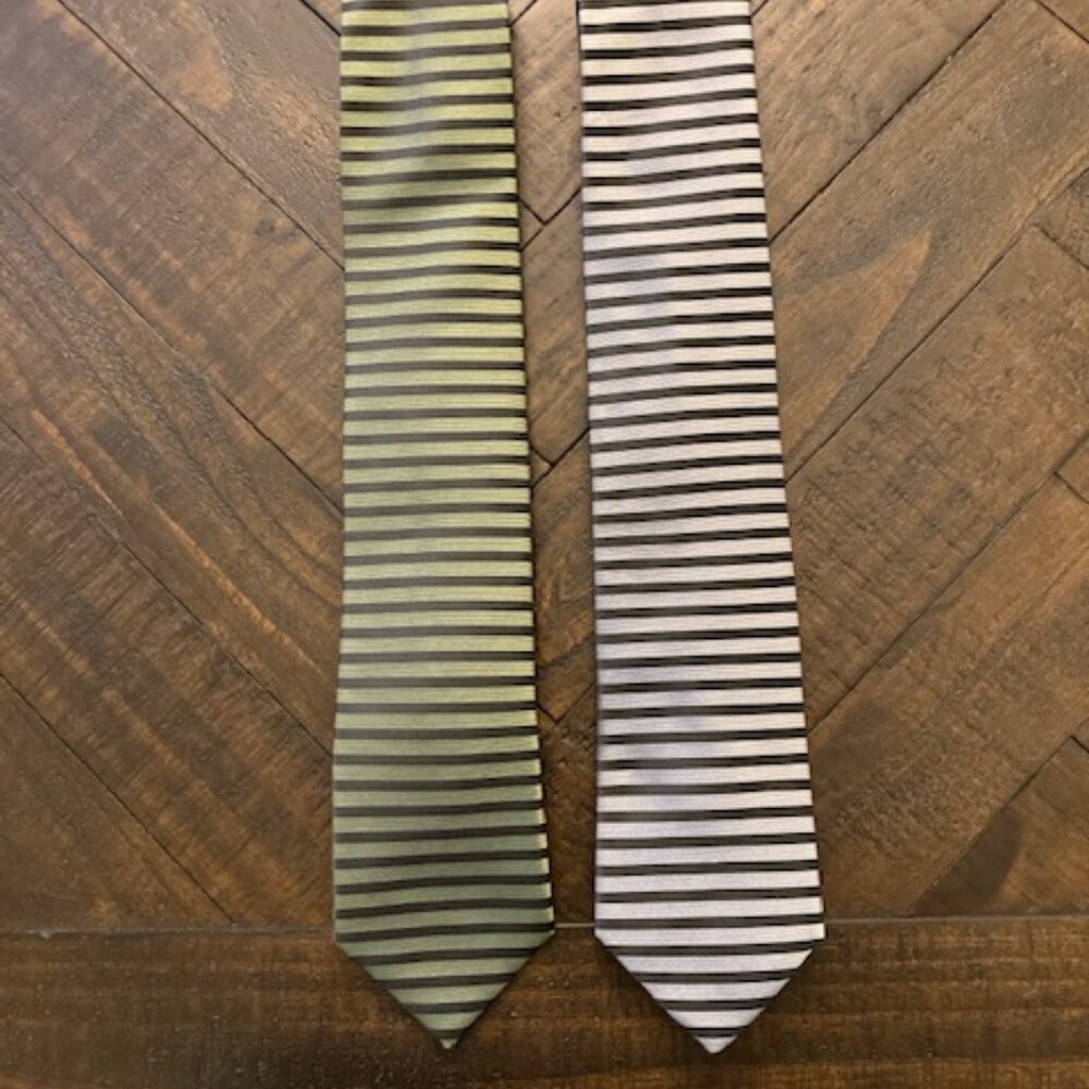 Striped Tie Set